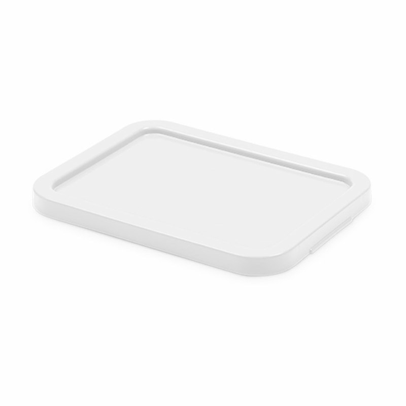 Cubetas - bandejas blancas plástico alimentación
