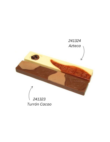 MOLDE DE PVC  PARA TURRÓN CACAO