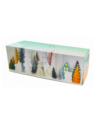 CAJA TRONCO CONTE D'HIVER 35 x 11 x 11 cm  Pack 25 unidades