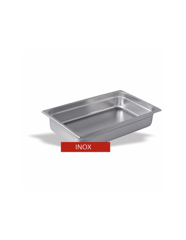 CUBETA GN 1/1 100mm 14,2L 530x325mm INOXGastronorm inoxidable